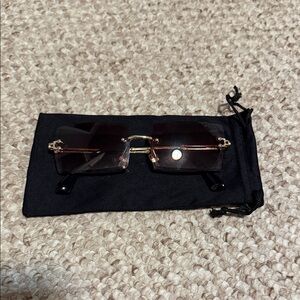 Amazon Pink Rectangular Sunglasses